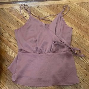Women’s Express Peplum camisole size medium